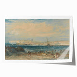 Romanticism Art: Margate Beach Scene - Classic Coastal Landscape