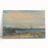 Romanticism Art: Margate Beach Scene - Classic Coastal Landscape