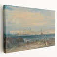 Romanticism Art: Margate Beach Scene - Classic Coastal Landscape