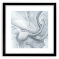 Modern Abstract Wall Art – Light Gray & White Minimalist Canvas