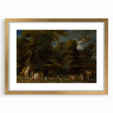 Baroque Forest Scene Wall Art – Mythological Elegance