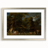 Baroque Forest Scene Wall Art – Mythological Elegance