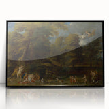 Baroque Forest Scene Wall Art – Mythological Elegance
