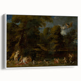 Baroque Forest Scene Wall Art – Mythological Elegance