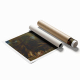 Baroque Forest Scene Wall Art – Mythological Elegance