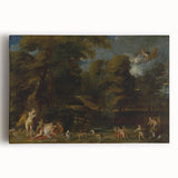 Baroque Forest Scene Wall Art – Mythological Elegance