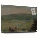 Impressionist Landscape - Saint-Ouen by Georges Seurat Print