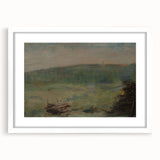Impressionist Landscape - Saint-Ouen by Georges Seurat Print