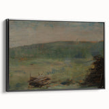 Impressionist Landscape - Saint-Ouen by Georges Seurat Print