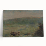 Impressionist Landscape - Saint-Ouen by Georges Seurat Print