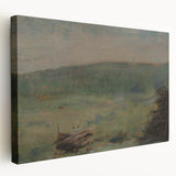 Impressionist Landscape - Saint-Ouen by Georges Seurat Print