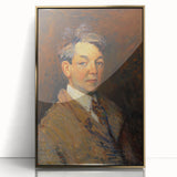 Modern Wall Art - Expressive Self-Portrait Print for Sophisticated Decor