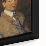 Modern Wall Art - Expressive Self-Portrait Print for Sophisticated Decor