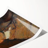 Modern Wall Art - Expressive Self-Portrait Print for Sophisticated Decor