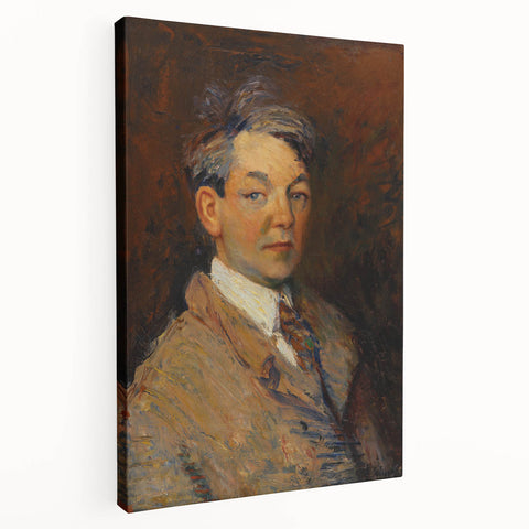 Modern Wall Art - Expressive Self-Portrait Print for Sophisticated Decor