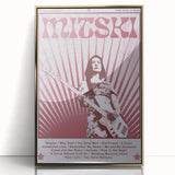 Mitski Retro Band Poster – Be The Cowboy Vintage Music Art