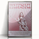 Mitski Retro Band Poster – Be The Cowboy Vintage Music Art
