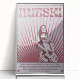 Mitski Retro Band Poster – Be The Cowboy Vintage Music Art