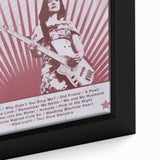 Mitski Retro Band Poster – Be The Cowboy Vintage Music Art