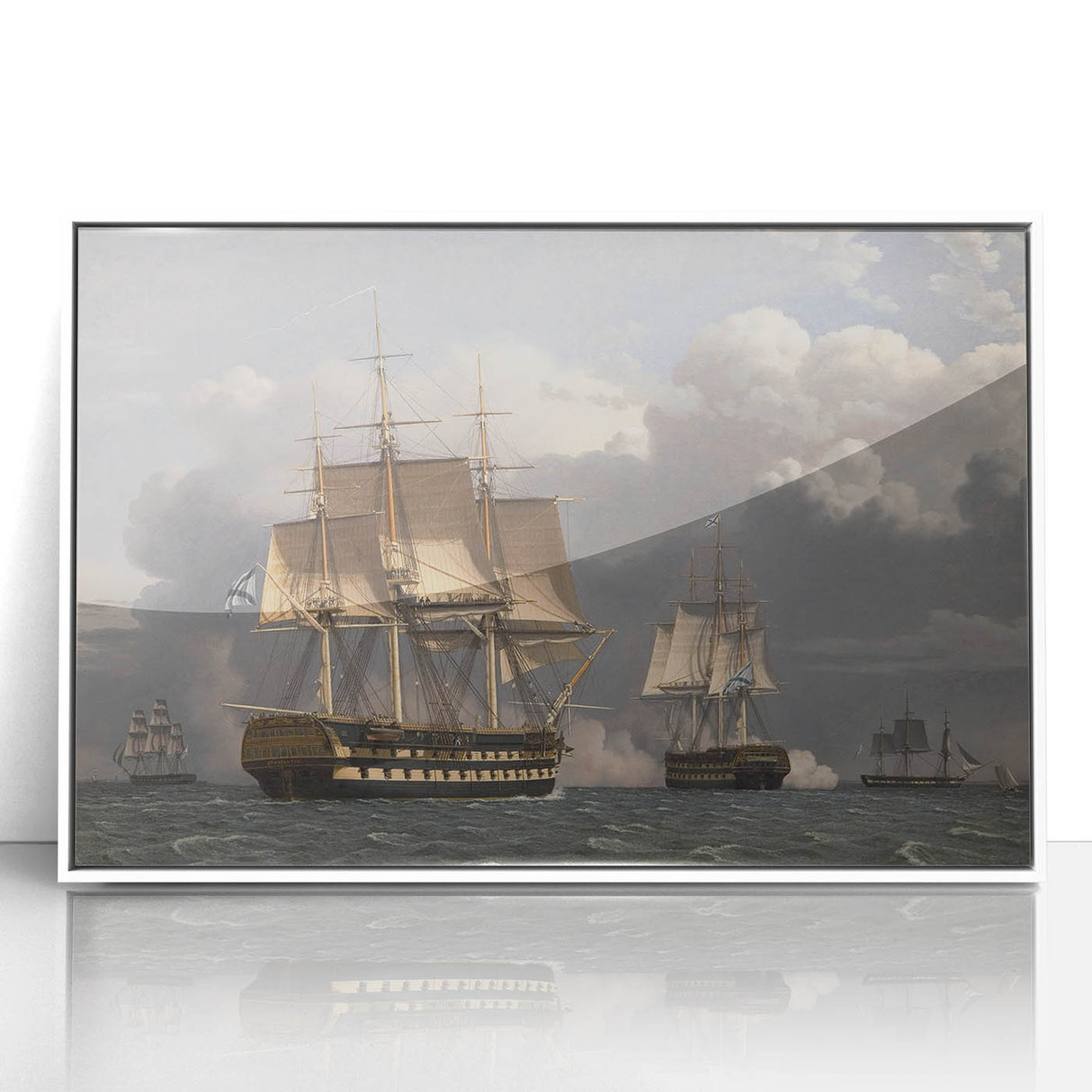Realistic Wall Art of Sailing Ships - Classical Realism Art Canvas
