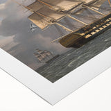 Realistic Wall Art of Sailing Ships - Classical Realism Art Canvas