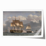 Realistic Wall Art of Sailing Ships - Classical Realism Art Canvas