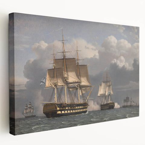 Realistic Wall Art of Sailing Ships - Classical Realism Art Canvas