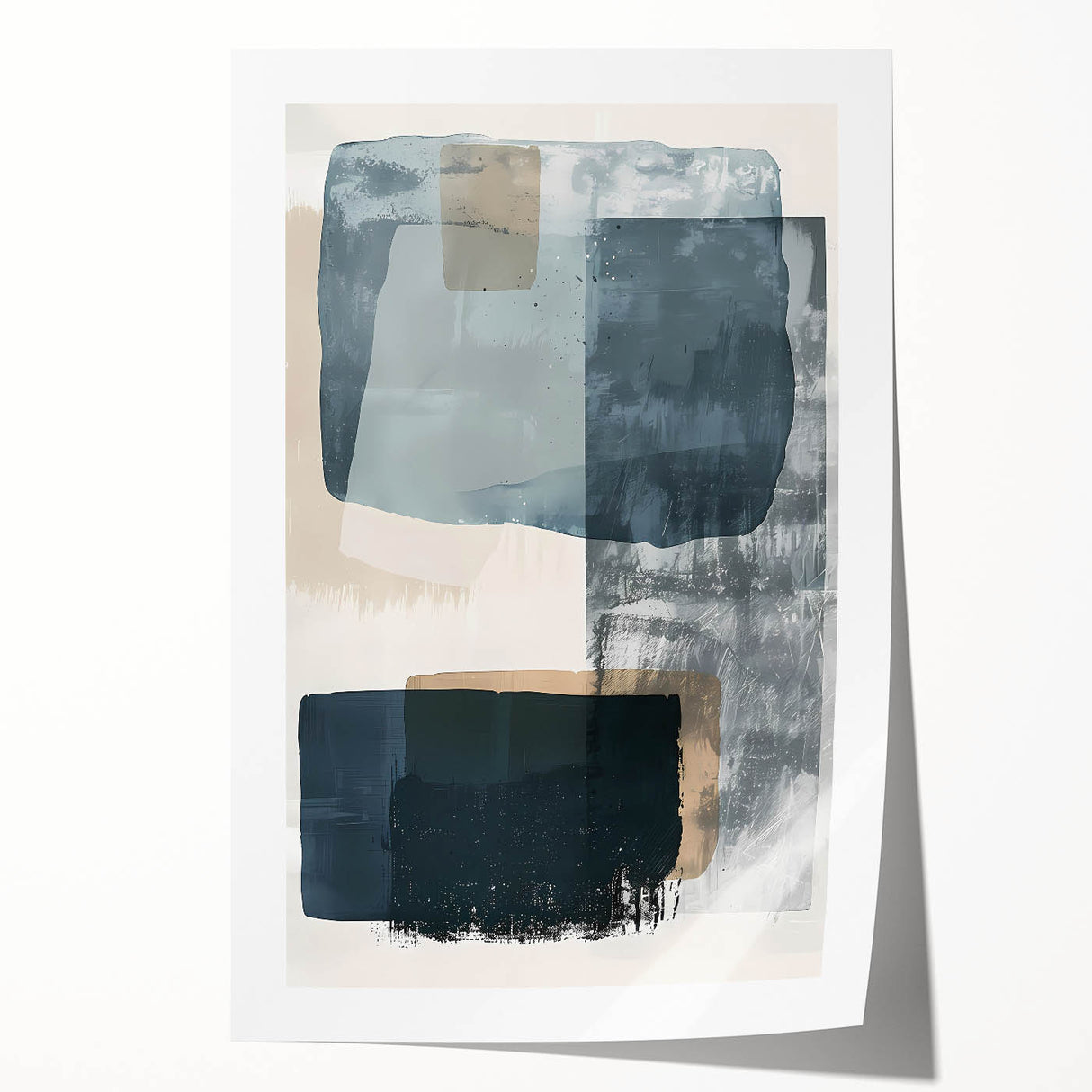 Modern Dining Room Wall Art – Abstract Canvas & Acrylic Print