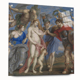 Baroque Mythological Battle Scene Wall Art – Timeless Classic Masterpiece