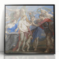 Baroque Mythological Battle Scene Wall Art – Timeless Classic Masterpiece