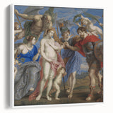 Baroque Mythological Battle Scene Wall Art – Timeless Classic Masterpiece