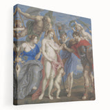 Baroque Mythological Battle Scene Wall Art – Timeless Classic Masterpiece