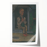 Expressionist Art - Shepherds by Arnold Peter Weisz-Kubínčan