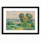 Impressionist Landscape - Verdant Scene by Pierre-Auguste Renoir Print