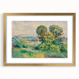 Impressionist Landscape - Verdant Scene by Pierre-Auguste Renoir Print