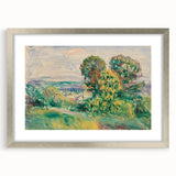 Impressionist Landscape - Verdant Scene by Pierre-Auguste Renoir Print