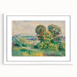 Impressionist Landscape - Verdant Scene by Pierre-Auguste Renoir Print