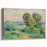 Impressionist Landscape - Verdant Scene by Pierre-Auguste Renoir Print