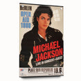 Michael Jackson Retro Poster – Vintage Concert Art 1988