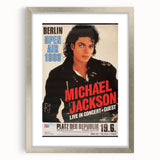 Michael Jackson Retro Poster – Vintage Concert Art 1988