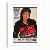 Michael Jackson Retro Poster – Vintage Concert Art 1988