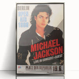 Michael Jackson Retro Poster – Vintage Concert Art 1988