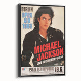 Michael Jackson Retro Poster – Vintage Concert Art 1988