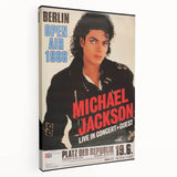Michael Jackson Retro Poster – Vintage Concert Art 1988