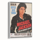 Michael Jackson Retro Poster – Vintage Concert Art 1988
