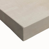 Close-up of abstract minimalist wall art featuring soft pastel colors on stretched canvas, highlighting intricate brushstrokes and textures, perfect for modern decor.