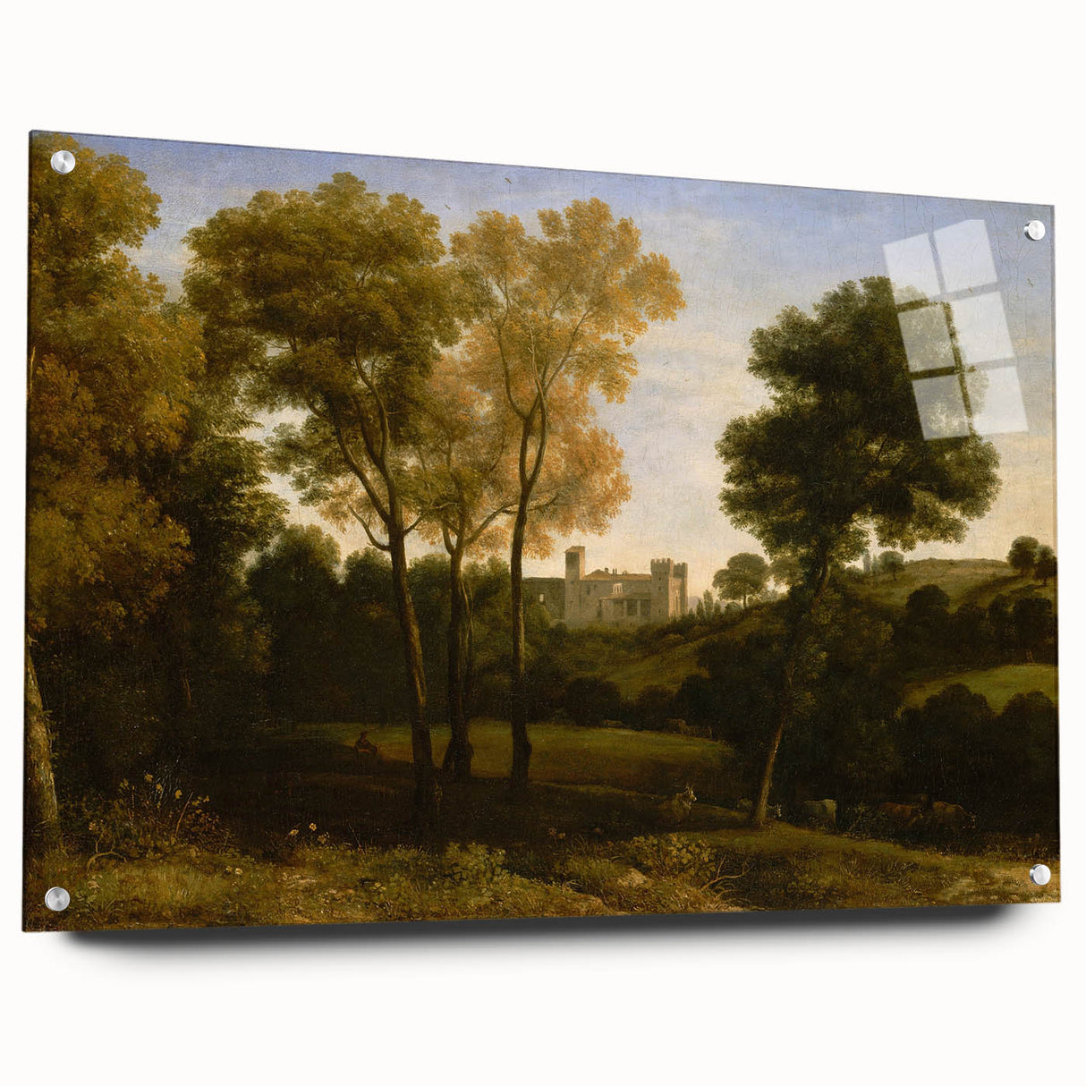 Baroque Landscape Wall Art – Serene Pastoral Scene