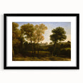 Baroque Landscape Wall Art – Serene Pastoral Scene