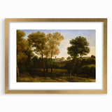 Baroque Landscape Wall Art – Serene Pastoral Scene