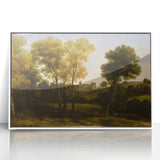 Baroque Landscape Wall Art – Serene Pastoral Scene